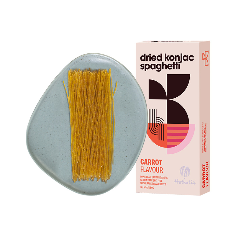 Carrot Flavor Konjac Spaghetti