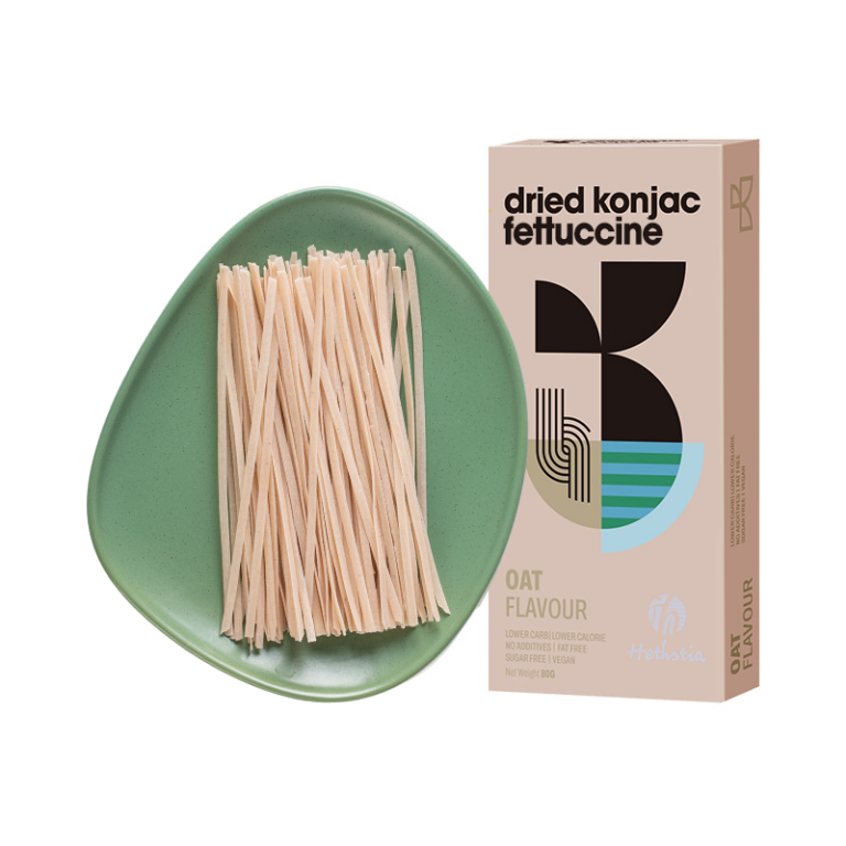 Oat Flavor Konjac Fettuccine