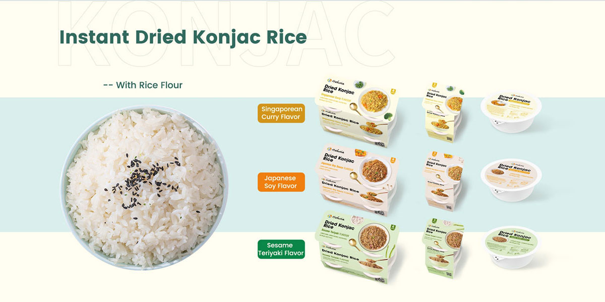 Instant Dried Konjac Rice