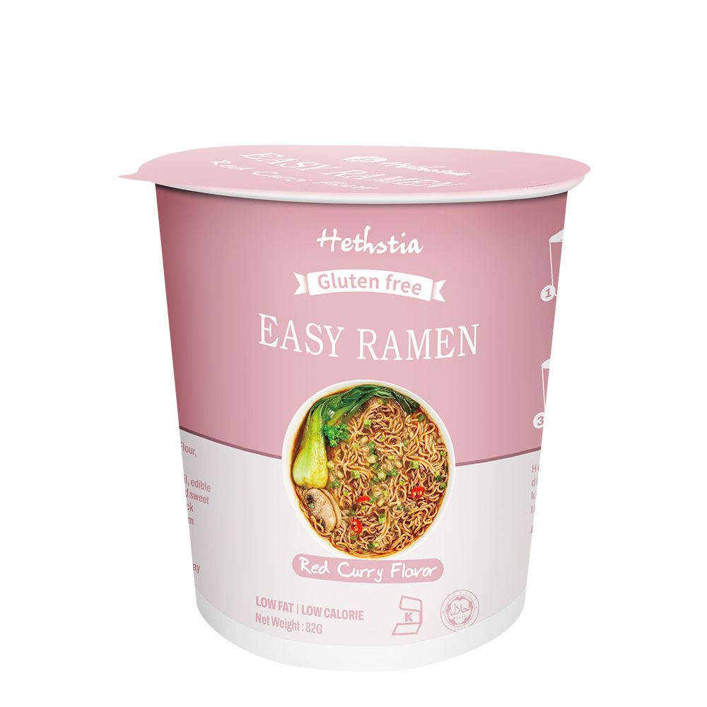 Konjac Ramen With Red Curry Flavor​