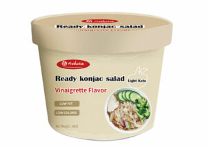 konjac salad vinaigrette flavor