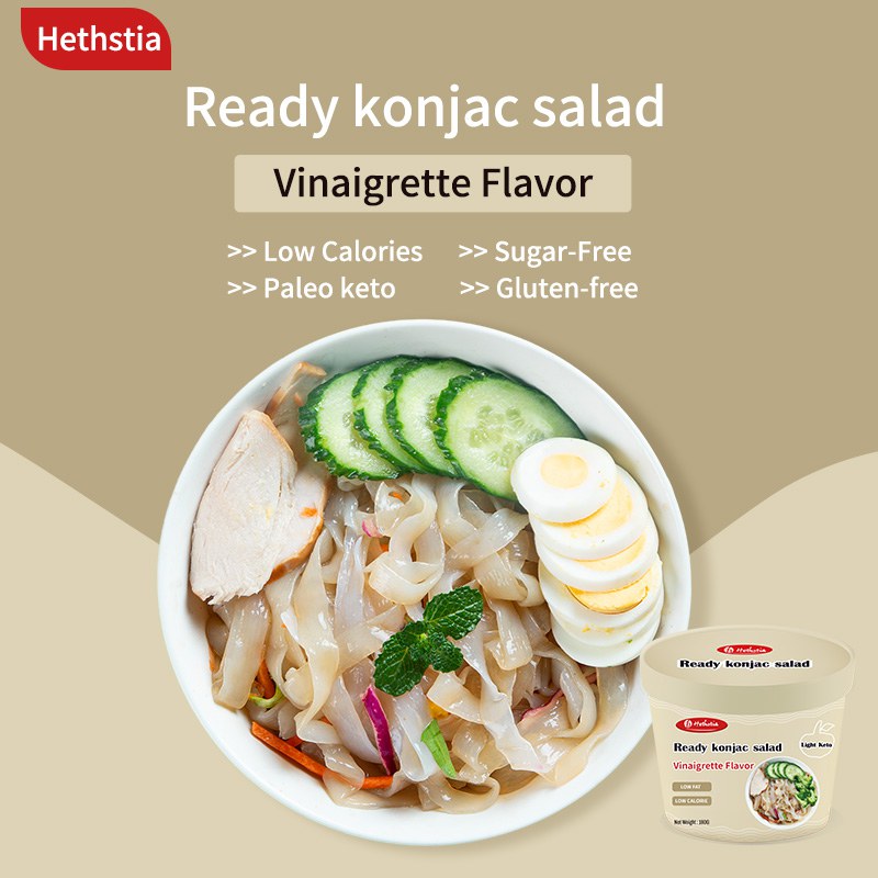 Ready Konjac Salad Vinaigrette Flavor