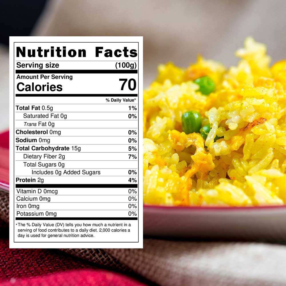 Nutritional facts
