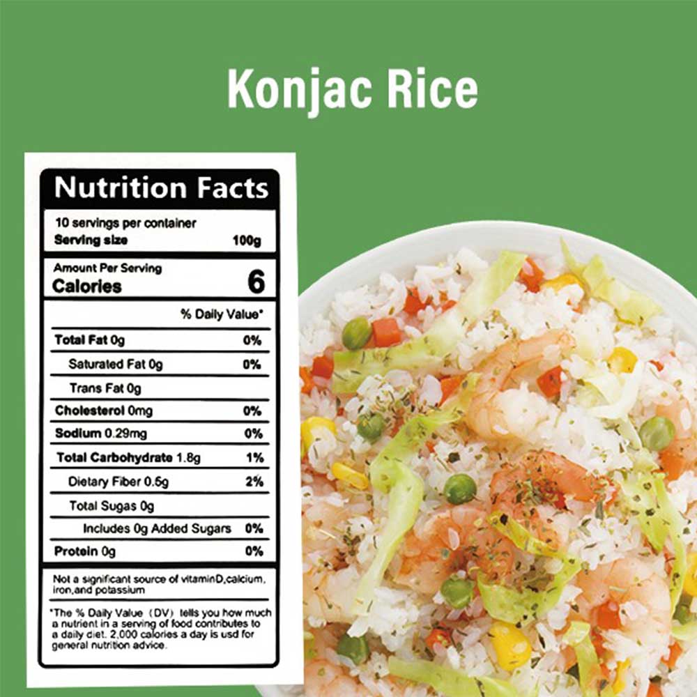 shirataki konjac rice wholesale