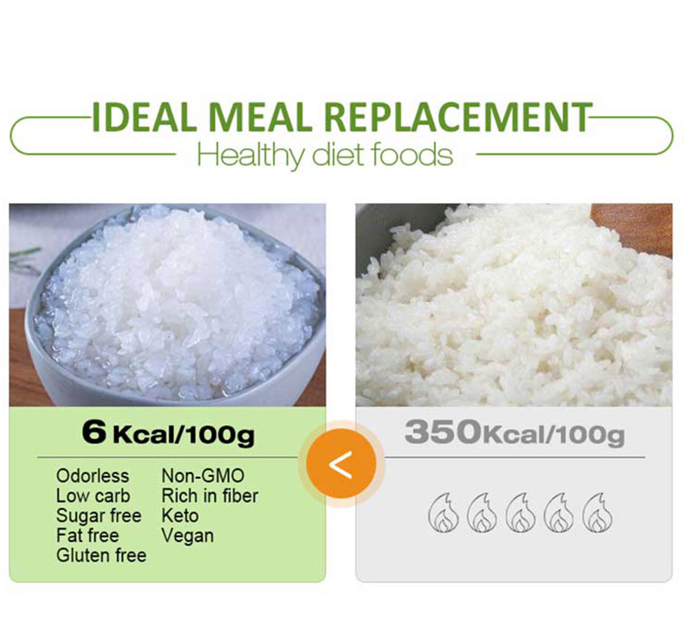 shirataki konjac rice wholesale supplier