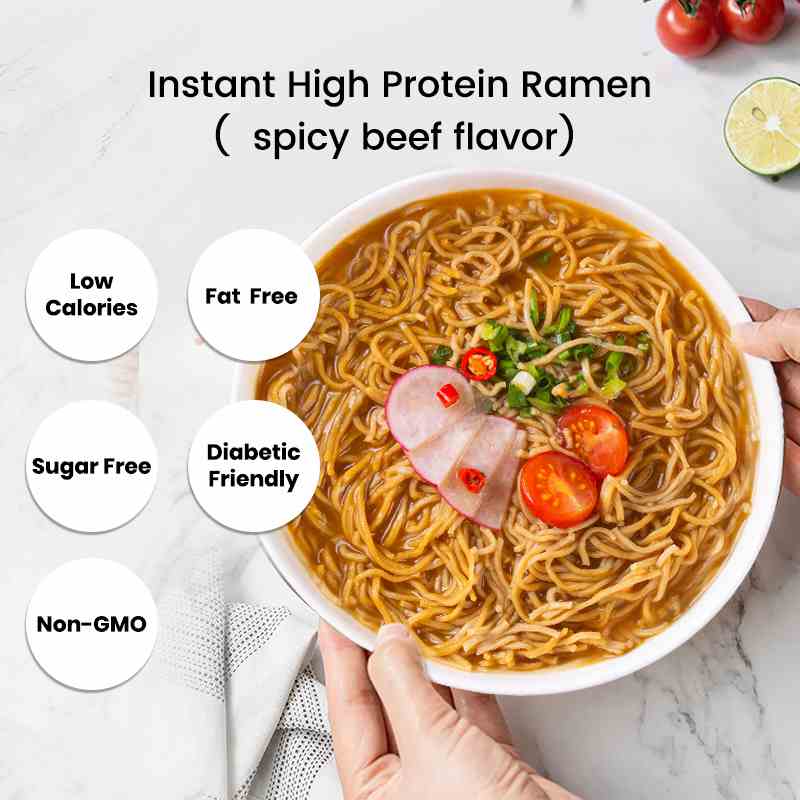 high protein beef pasta Features