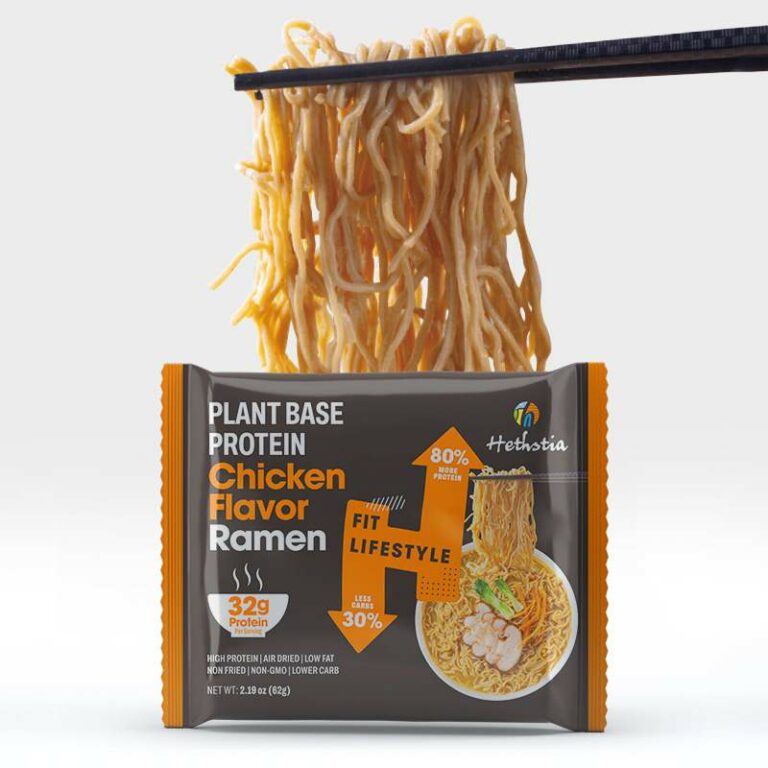 high protein chicken noodles