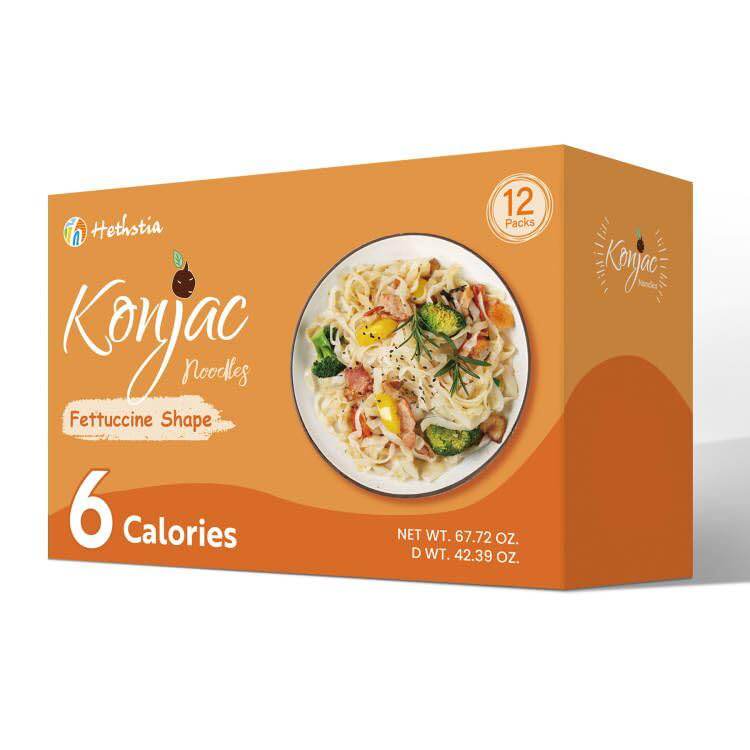 Konjac Noodle Low-Carb Fettuccine