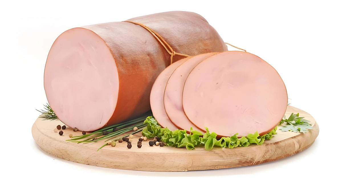 Konjac glucomannan ham sausage