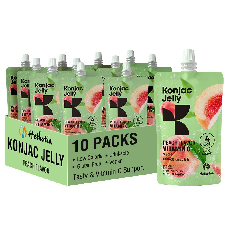 Drinkable Konjac Jelly Peach