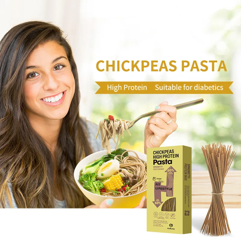 High Protein Chickpea Pasta