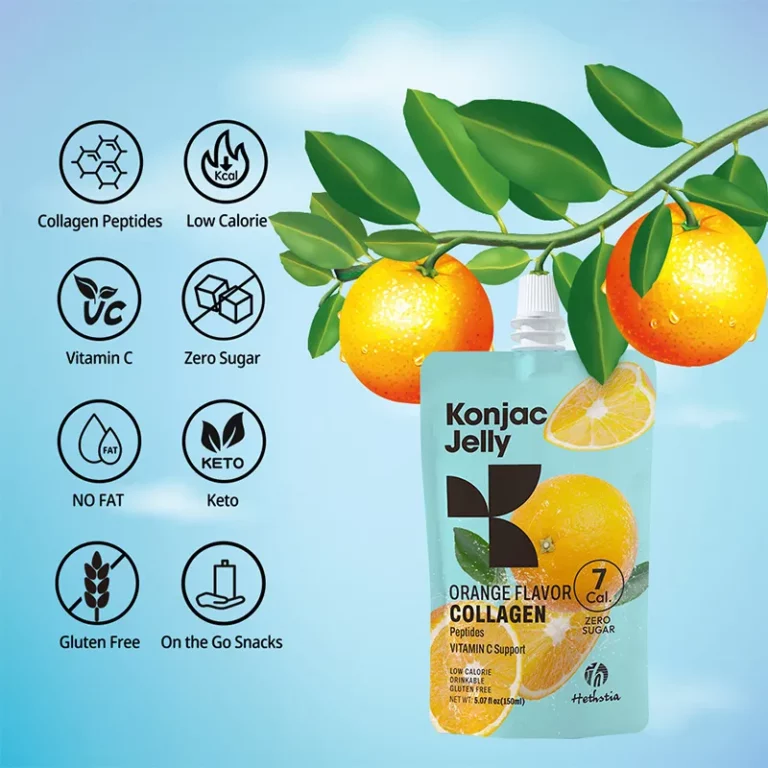 Konjac Jelly Orange Flavor