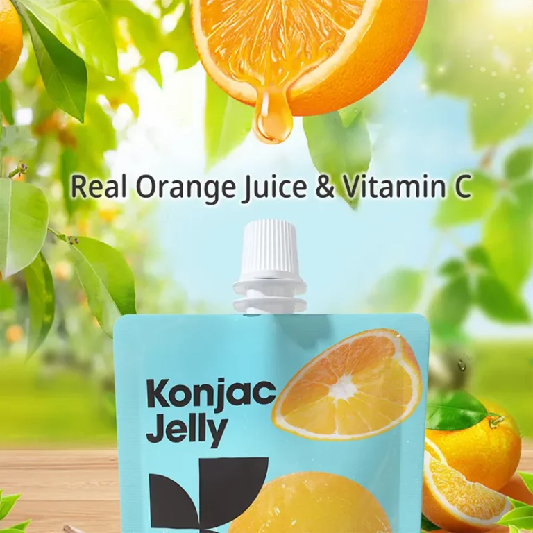 Konjac Jelly Orange Flavor