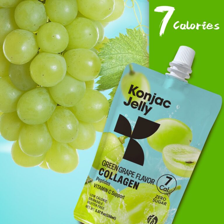 konjac jelly grape