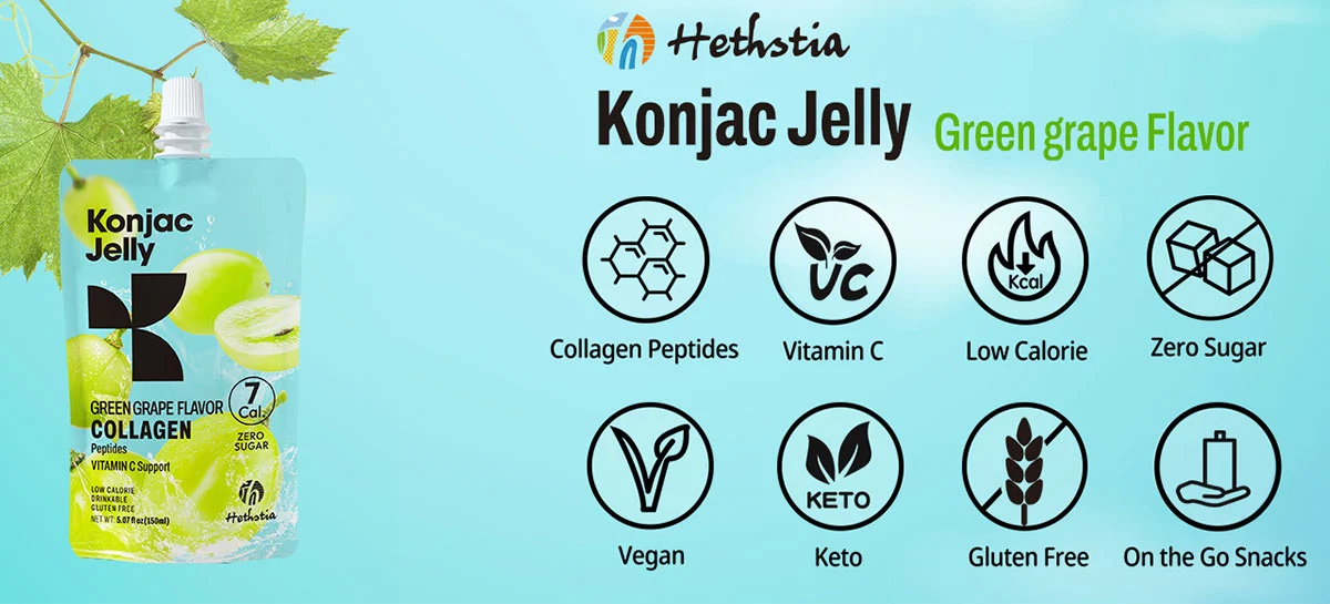 Konnyaku Jelly Grape Wholesale