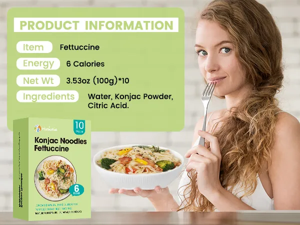 Konjac Fettuccine Noodles