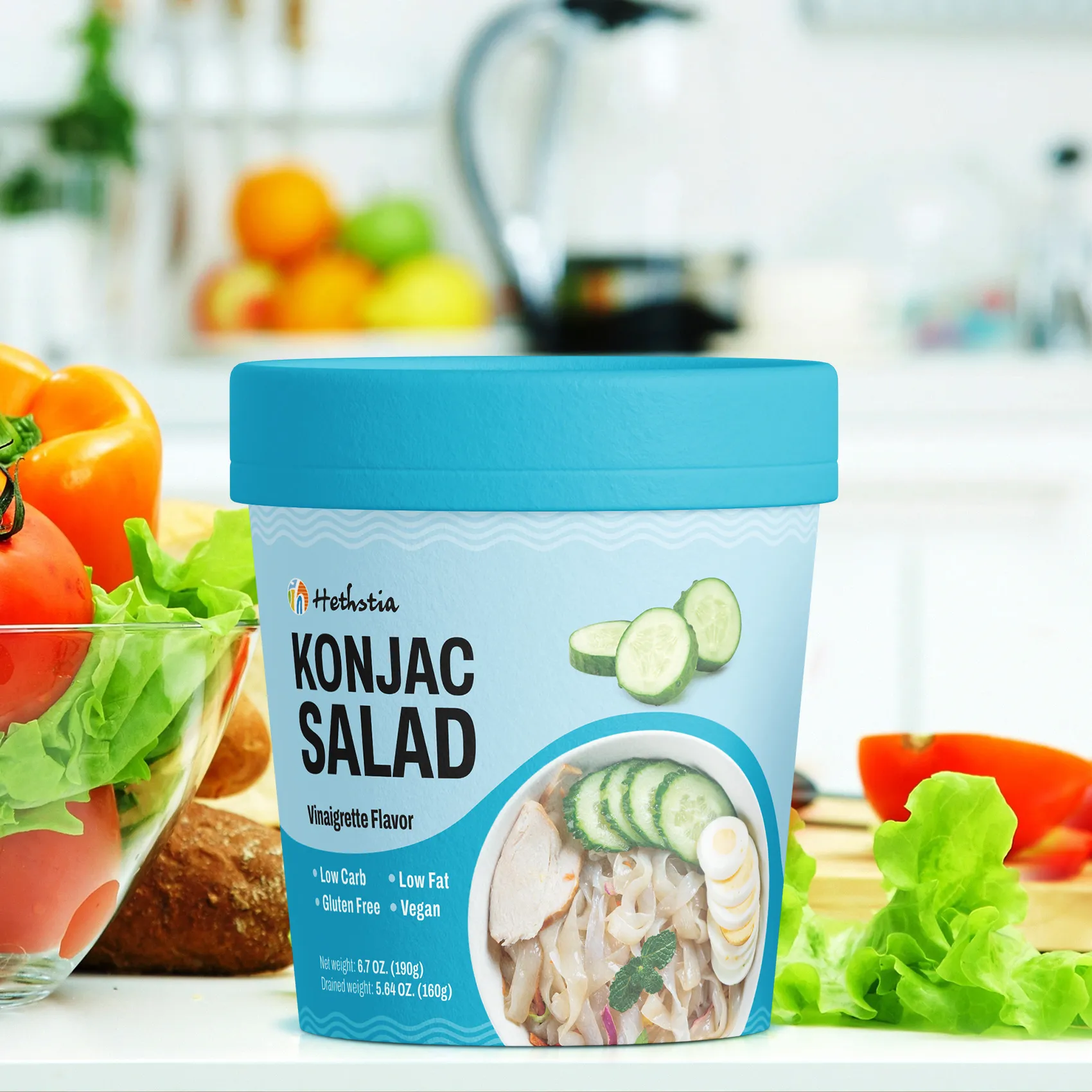 Shirataki Salad Vinaigrette Flavor