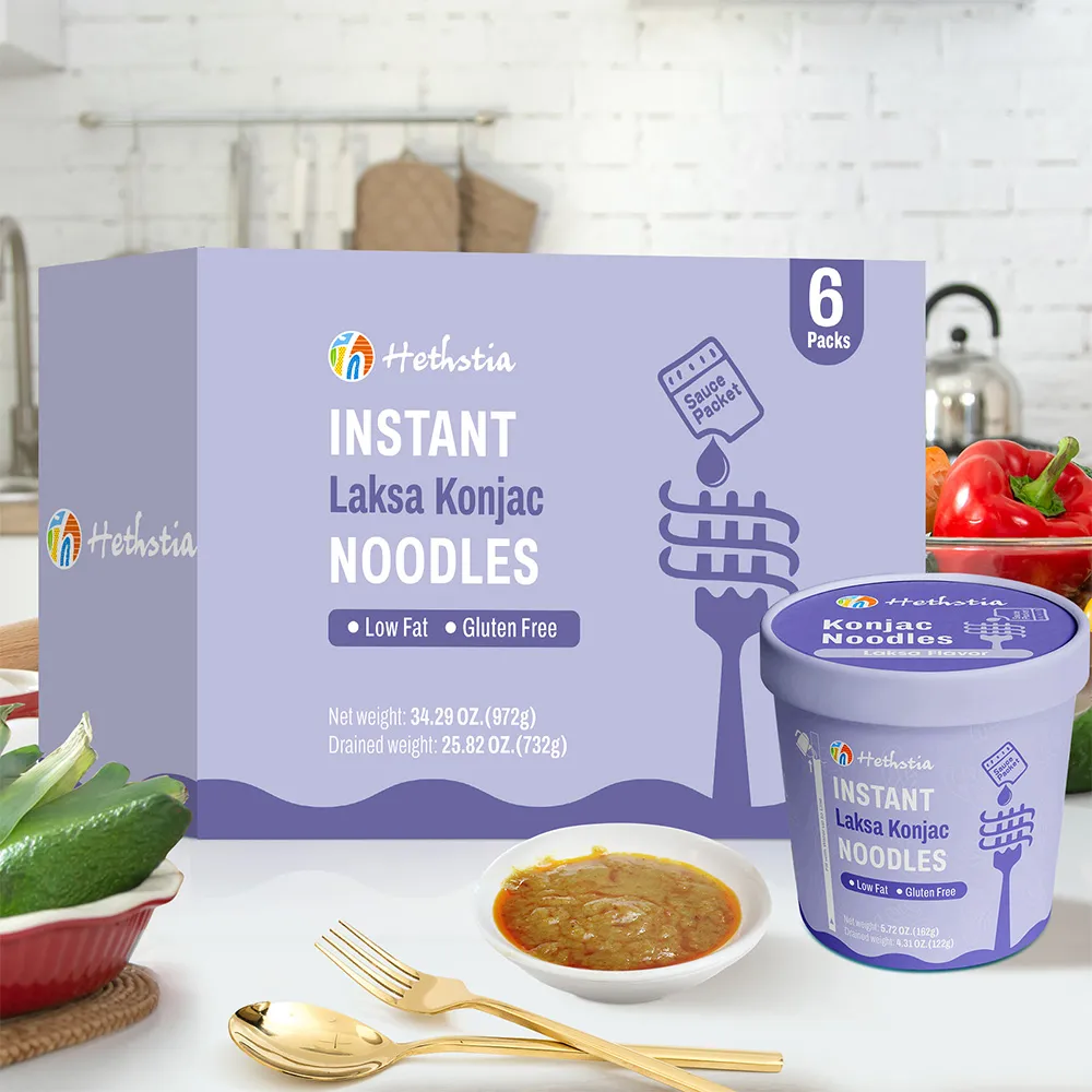Laksa Pho with Shirataki Noodles, Konjac pho