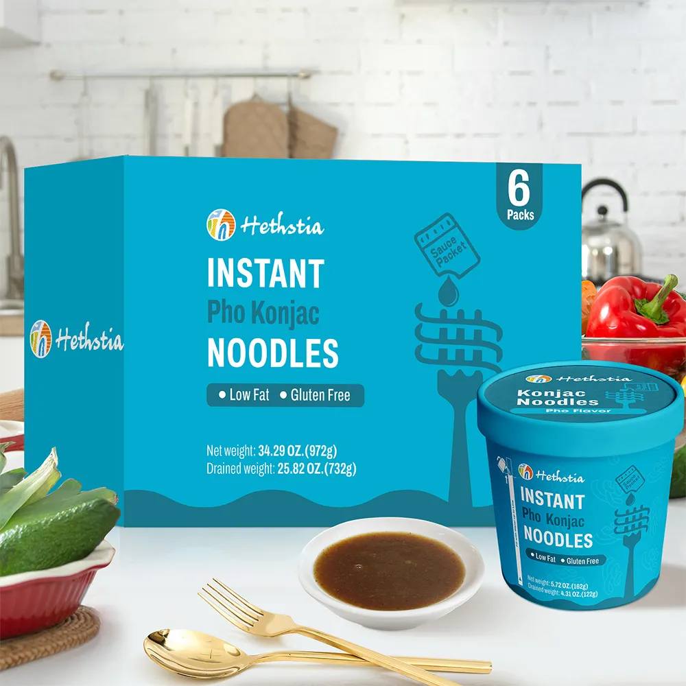 Pho with Konjac Noodles, Konjac Pho Noodles Wholesale