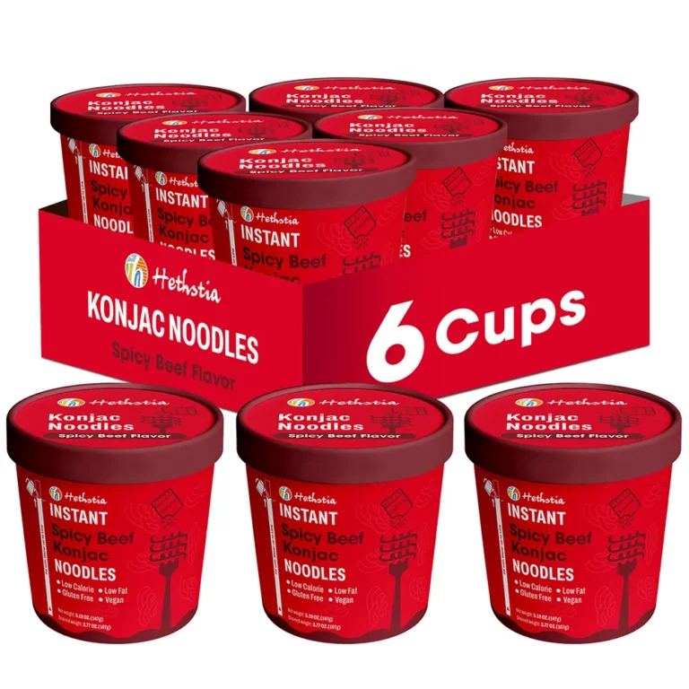 Beef Pho Instant Noodles, Pho Cup Noodles With Shirataki Noodles