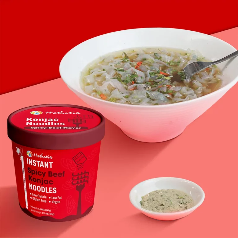 Beef Pho Instant Noodles, Pho Cup Noodles With Shirataki Noodles