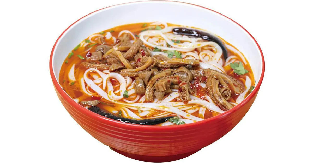 Different types of rice noodles