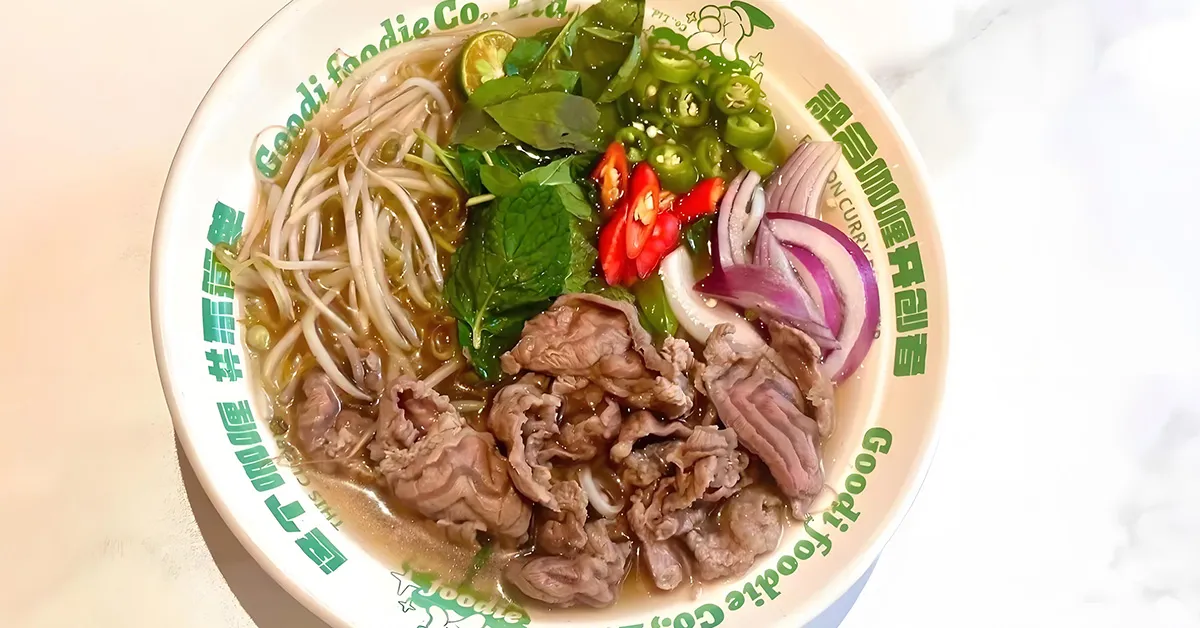 Different types of rice noodles