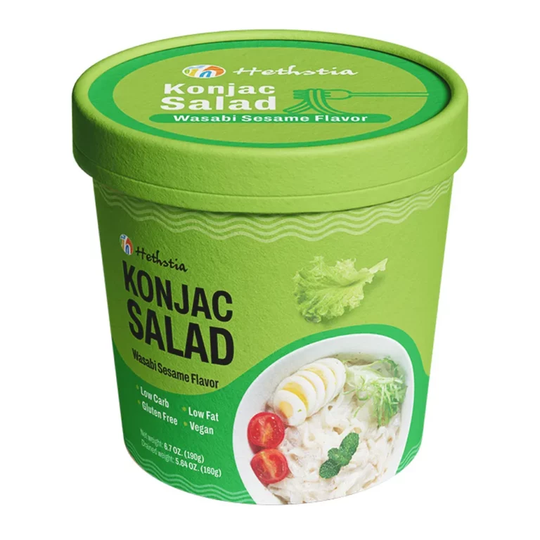 Shirataki noodle salad