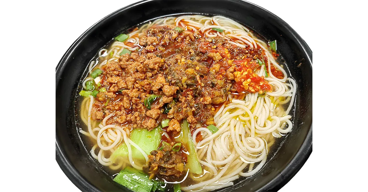 Different types of rice noodles