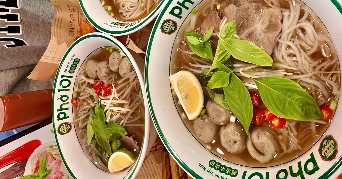 Different types of rice noodles