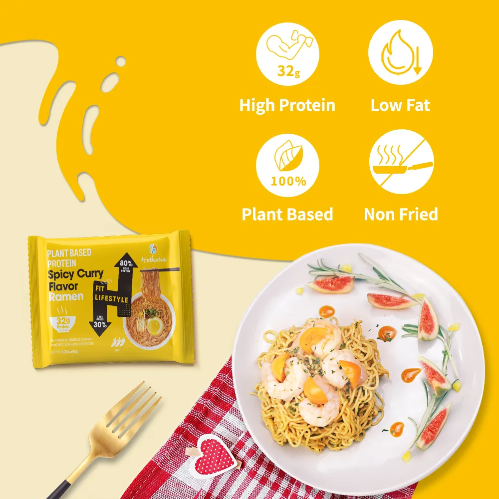 Spicy Curry High Protein Low Carb Pasta Pack