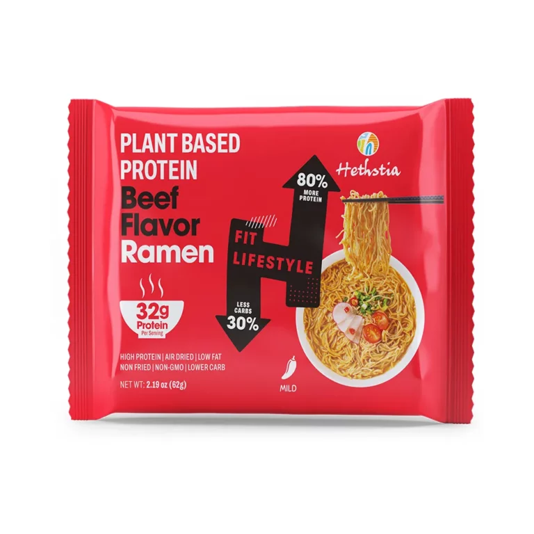High protein beef pasta