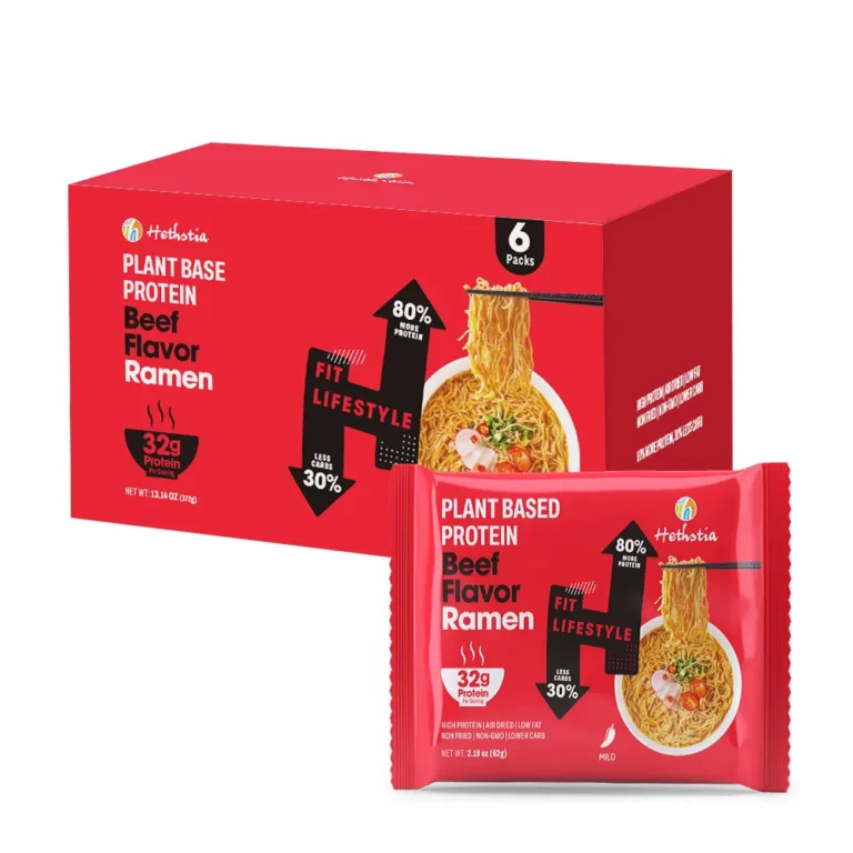 High protein beef pasta