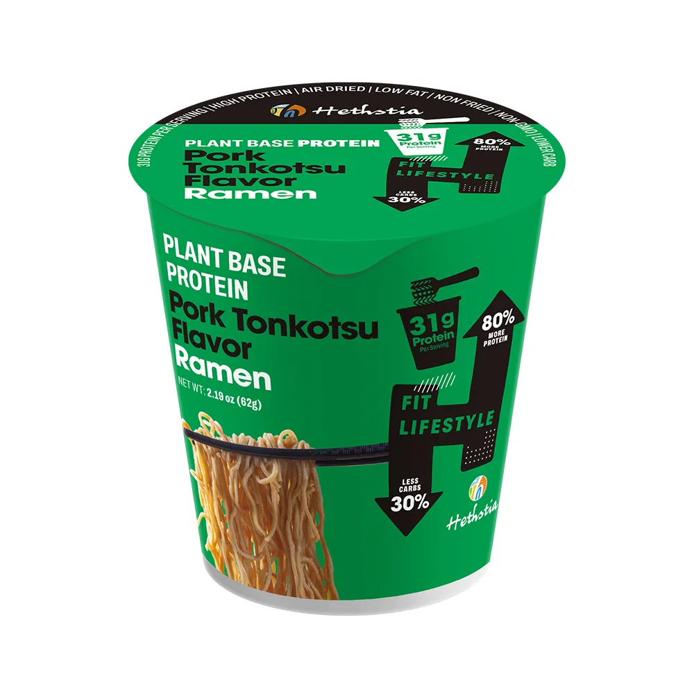 High protein instant ramen