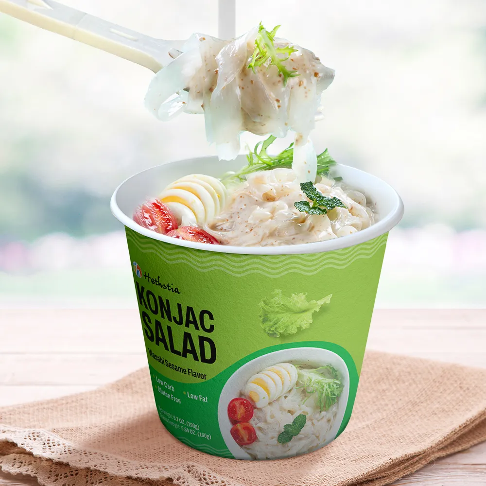 Shirataki noodle salad