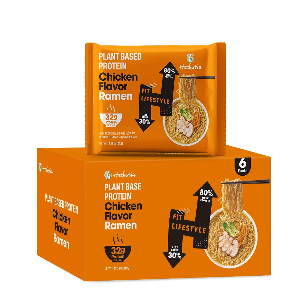 high protein chicken noodles
