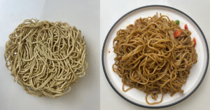 Who are high protein noodles suitable for and what are the benefits