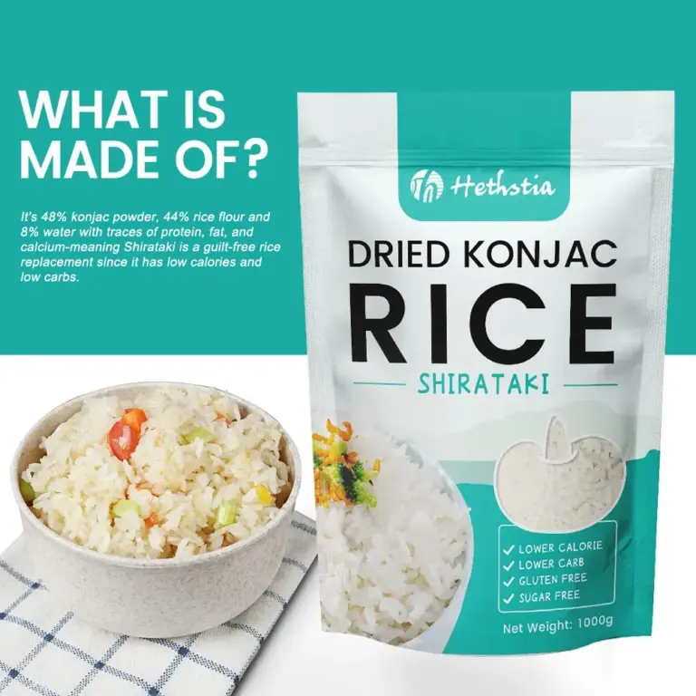 Konjac Rice Wholesale, shirataki rice 1kg