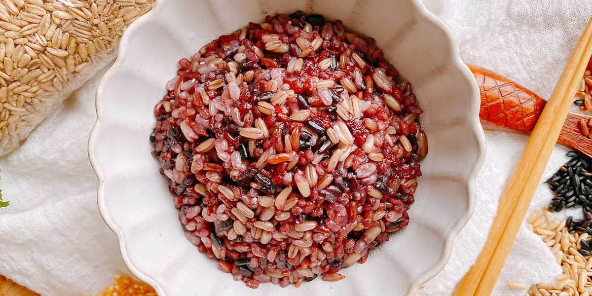 blood sugar-friendly food - Whole Grain Multigrain Rice