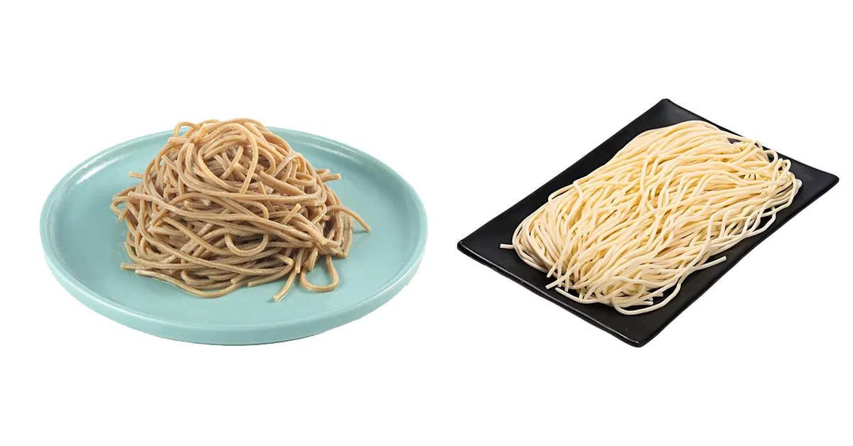 Wheat vs. Chickpea Noodles