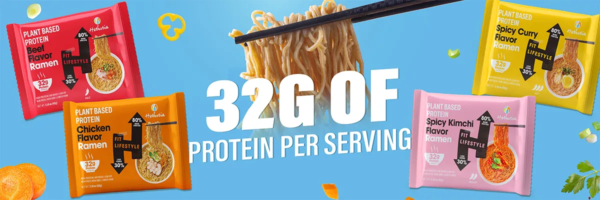 Healthy Alternative to Instant Ramen: High-protein ramen
