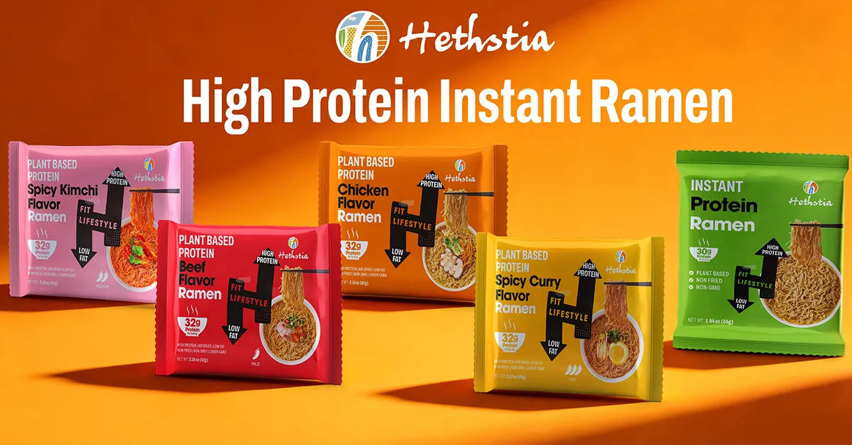 Healthy Alternative to Instant Ramen: High-protein ramen