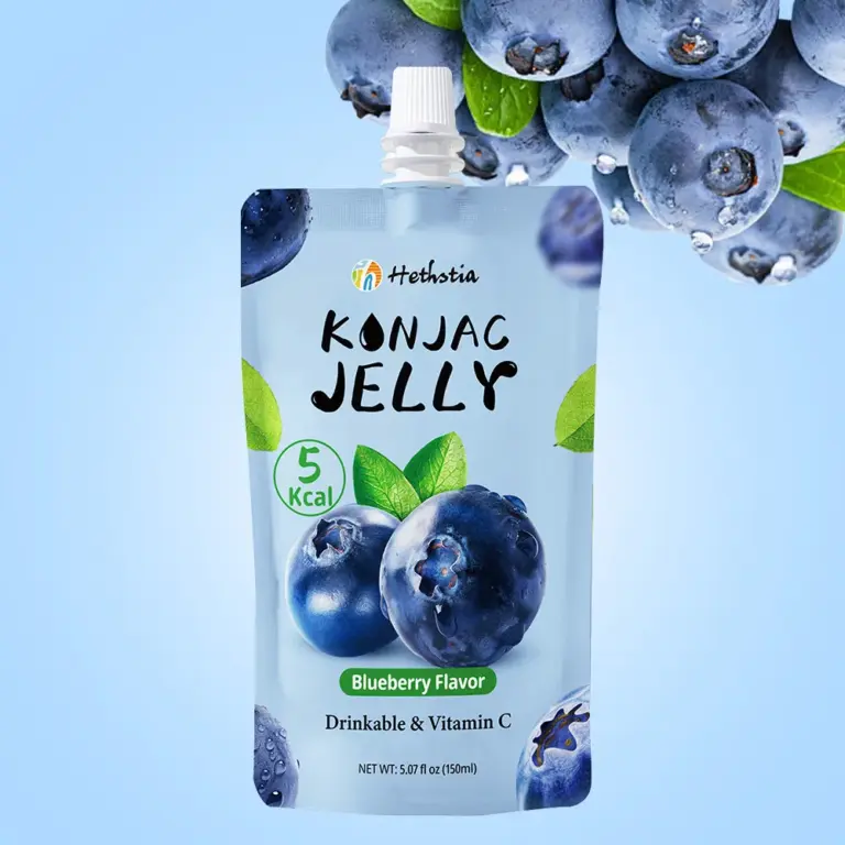Konjac Jelly Blueberry Flavor