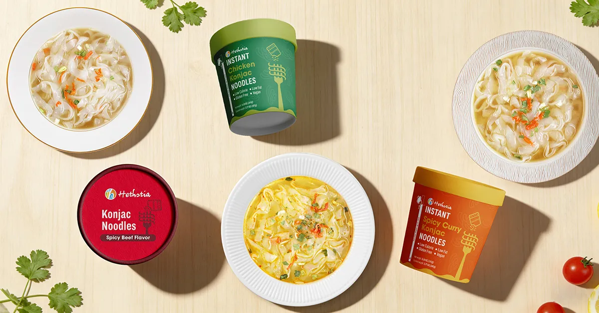 instant konjac noodles