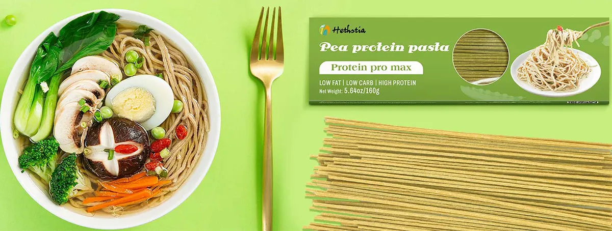High-Protein Pea Pasta is the Perfect Staple for Glucose Control