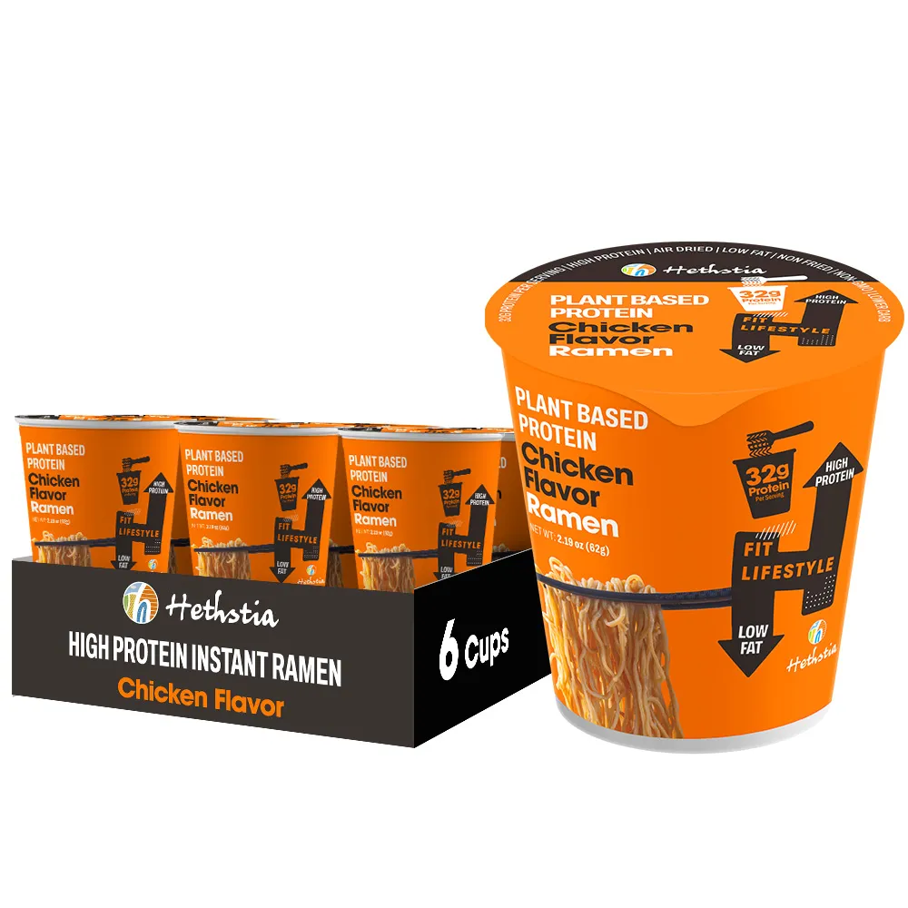 Chicken Flavor instant ramen, chicken cup noodles