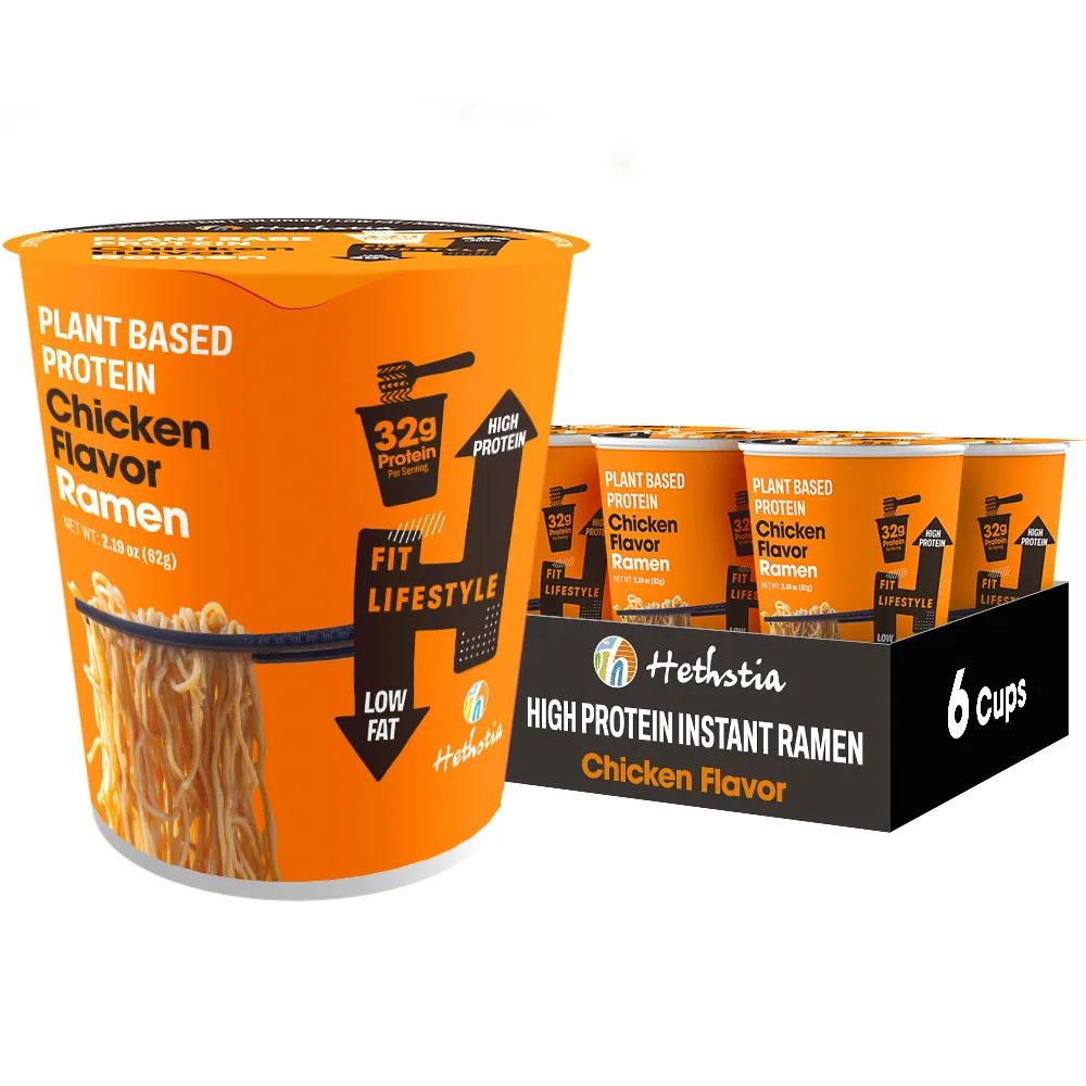 Chicken Flavor instant ramen, chicken cup noodles