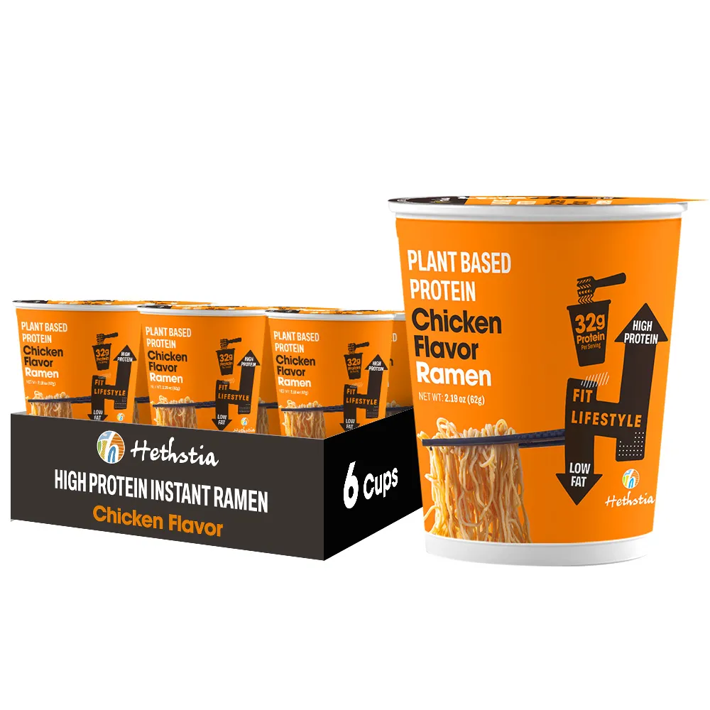 Chicken Flavor instant ramen, chicken cup noodles