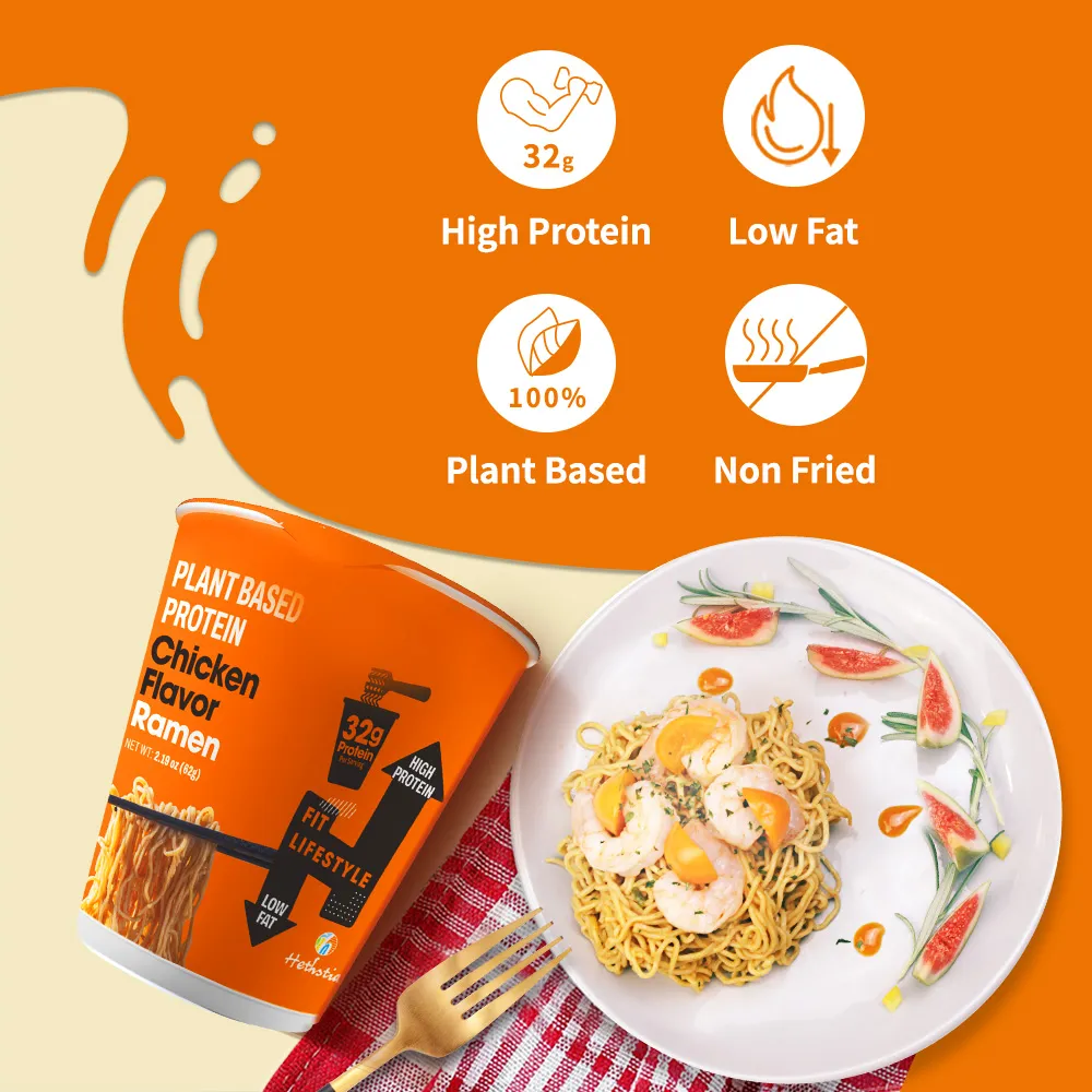 Chicken Flavor instant ramen, chicken cup noodles