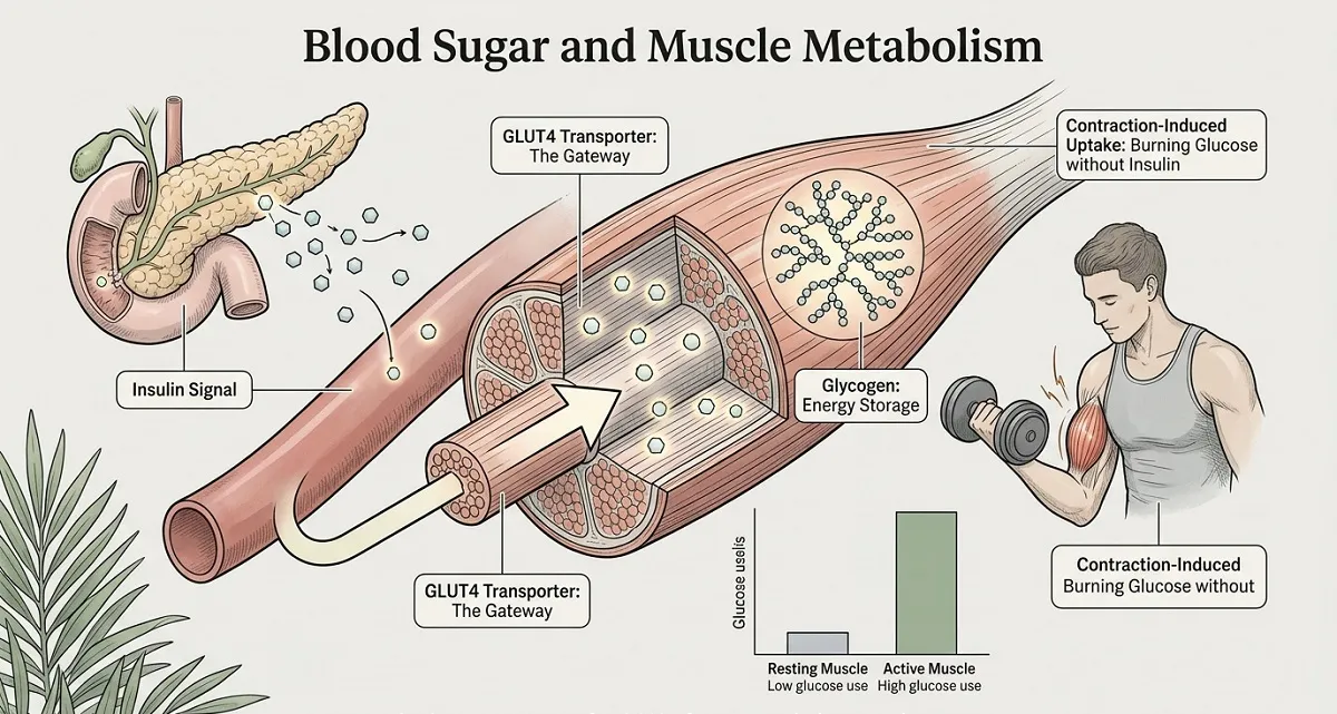 Building Muscle with High-Protein Diets Rewrites Blood Sugar